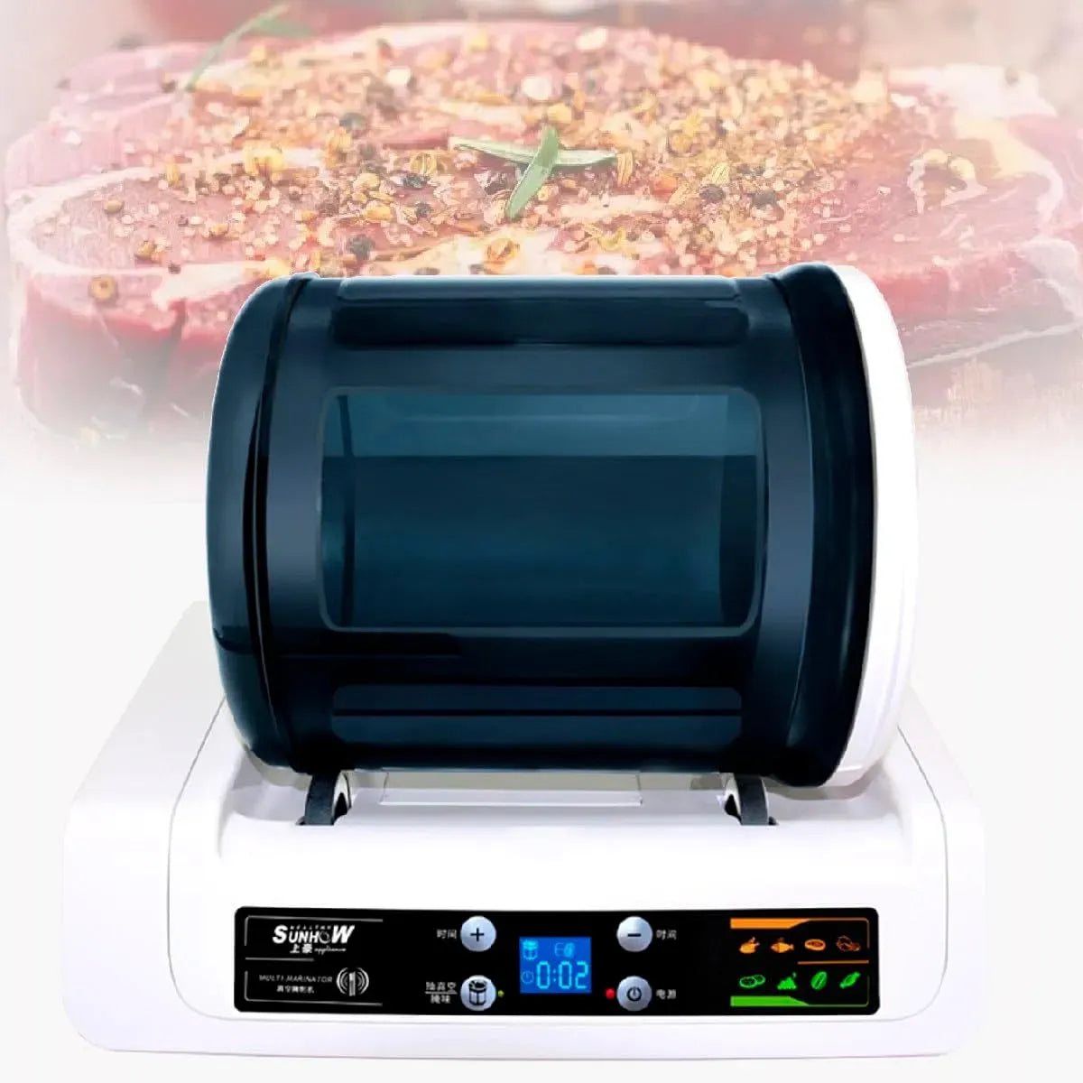 Machine à Mariner, pour viandes et légumes, Appareil de salaison pour la Transformation des Aliments en Cuisine