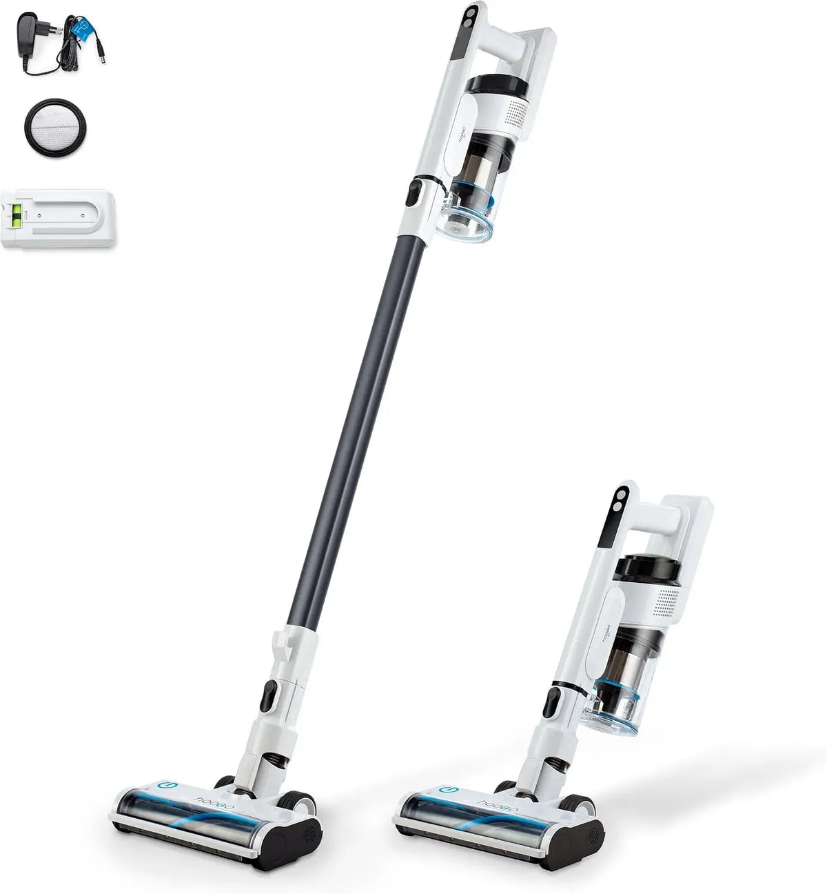Aspirateur S3-2in1, éclairage LED, silencieux