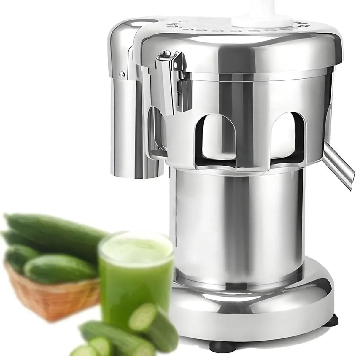 Extracteur de jus, professionnel, acier inoxydable, 2800 TR/Min, centrifugeuse électrique en Acier Inoxydable