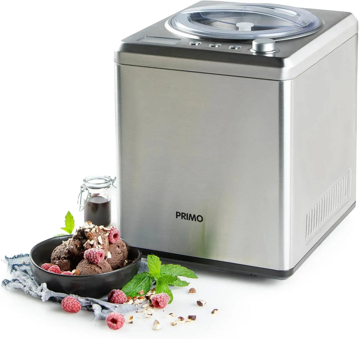 PR408IM Machine à glace, machine à glace et sorbet, 2 L, PRIMO