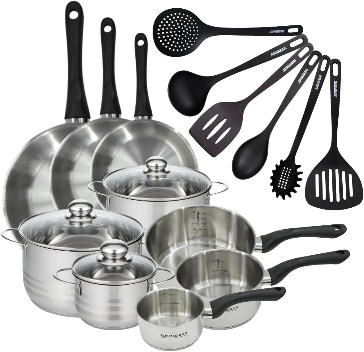 Ustensile de cuisson, 28 cm, acier inoxydable