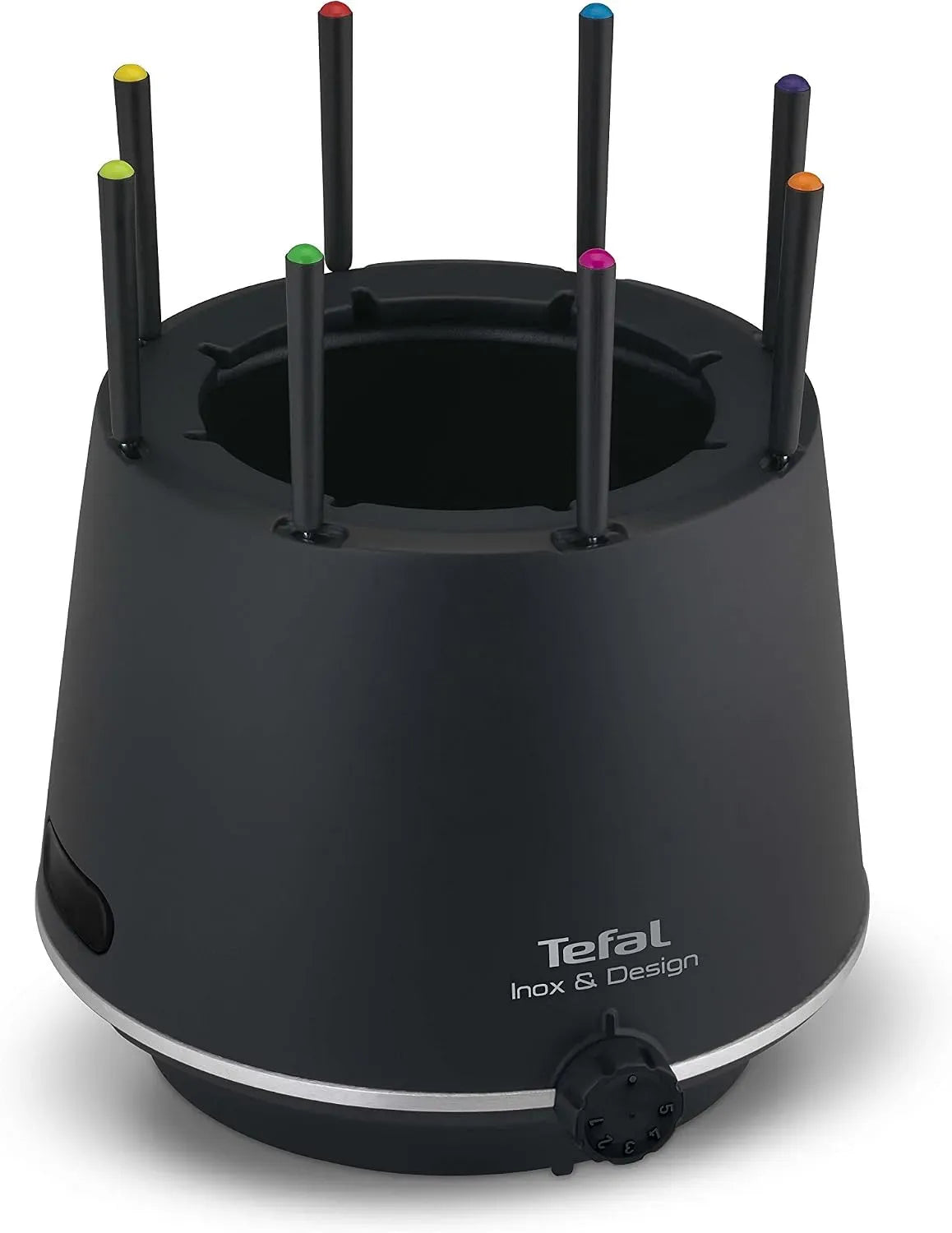 Tefal EF265812 Fondue, 800 W, acier inoxydable, noir