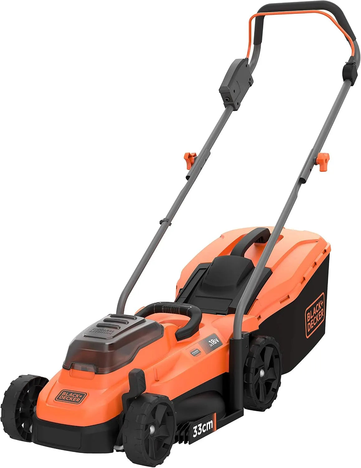 Black+Decker BCMW3318N Batterie, 33 cm, 18 V, sans fil, noir