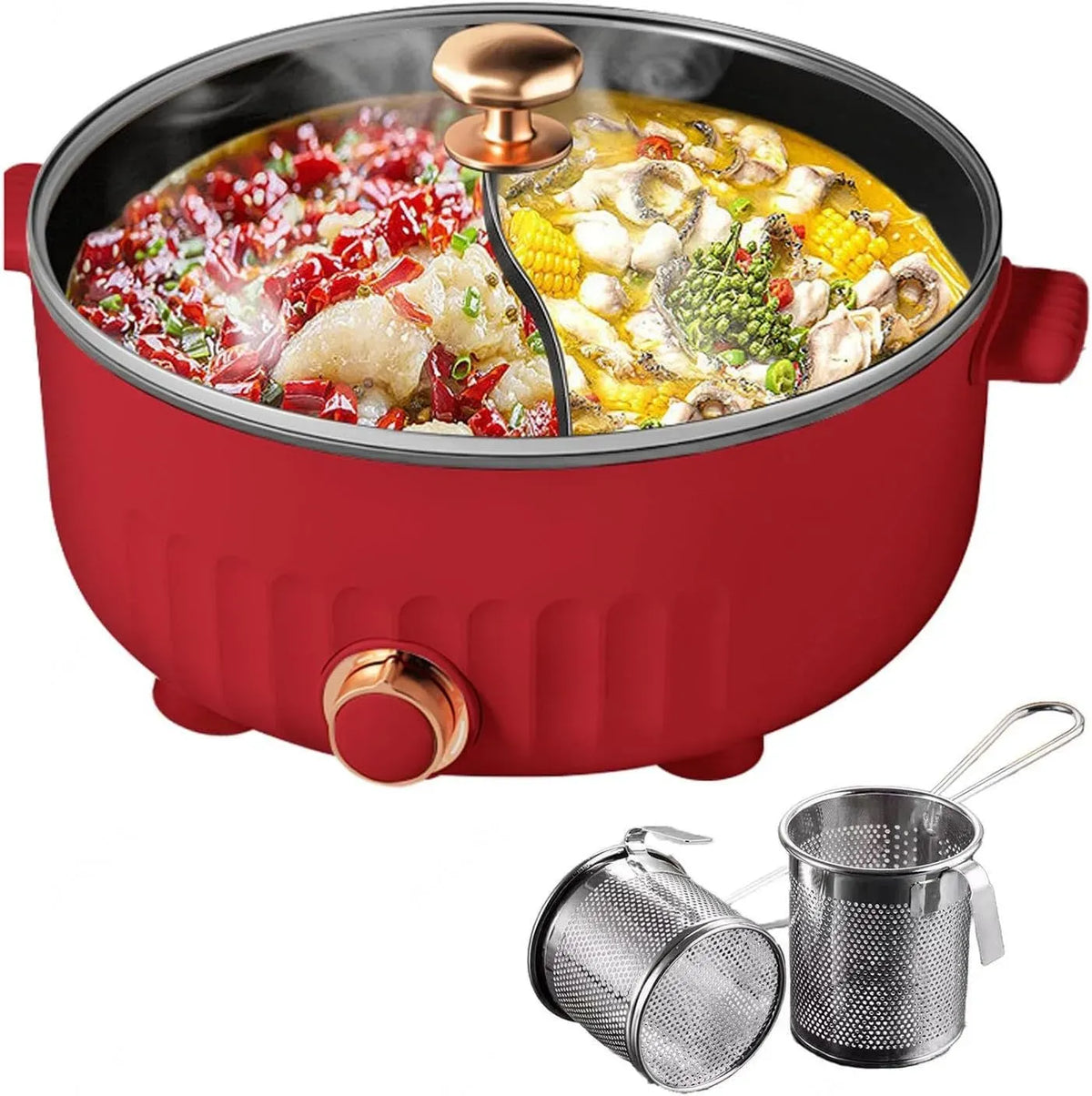 Fondue, IP65, rouge, pour Les RéUnions De Famille, ARTSIM