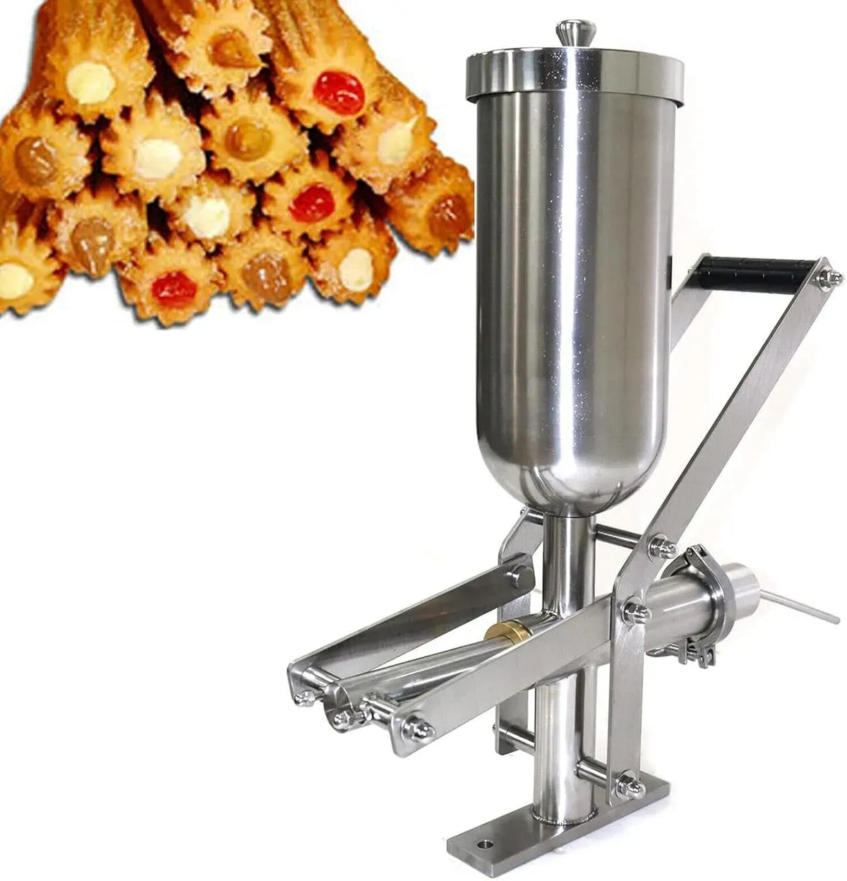 Machine de Remplissage, 5 L, 1 g, acier inoxydable, pour Donuts
