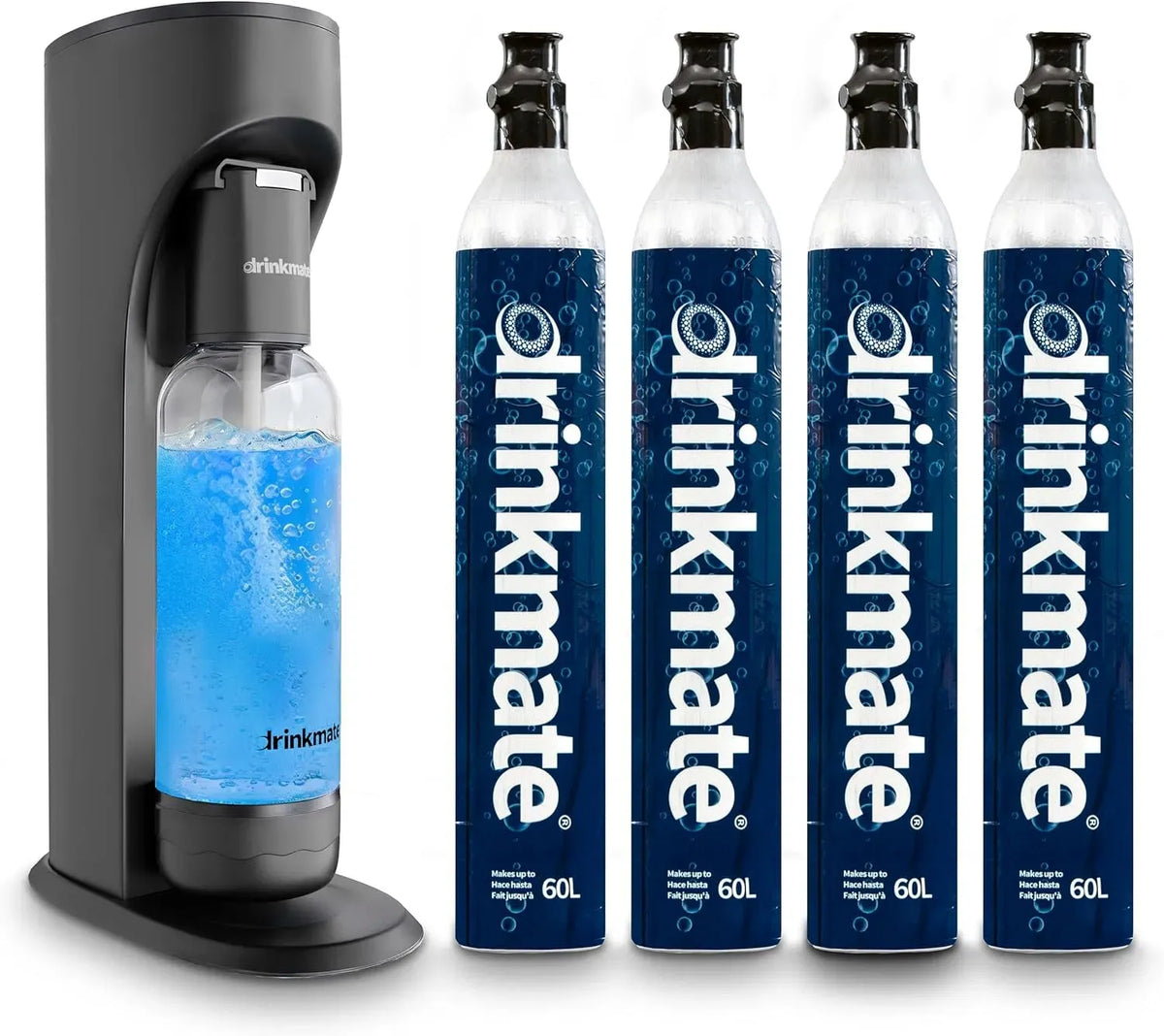 Machine à eau, bois, boisson, OmniFizz Machine à eau pétillante et à soda