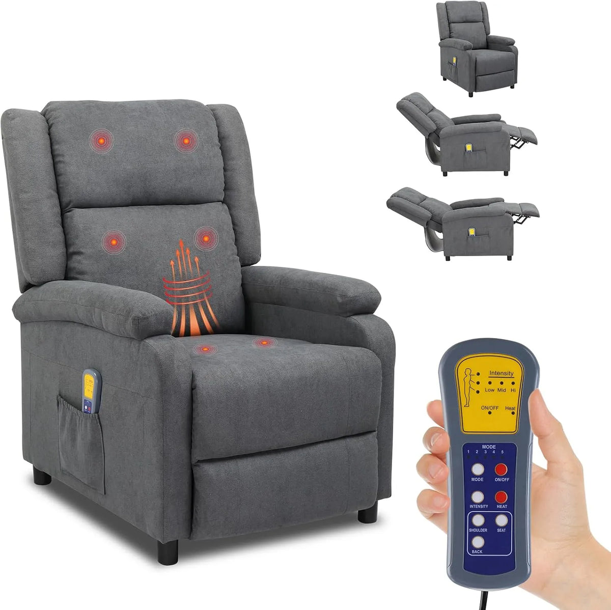 Radiateur électrique, LEADZM, appareil de chauffage, Fauteuil
