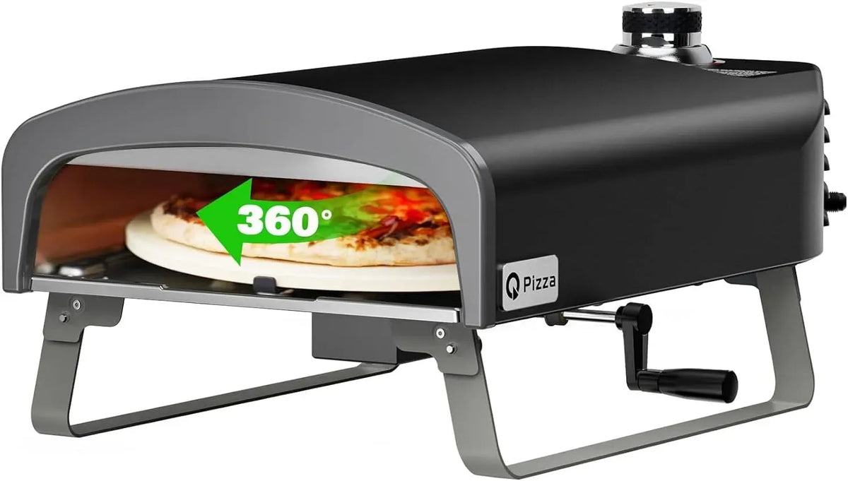 Four électrique à pizza, 33 cm, portable, extérieur