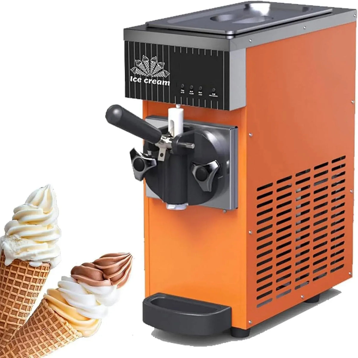 Machine À Glace, Machine À Crème, machine à café électrique, écran LCD, professionnel, restaurant, congélation rapide, pour Maison