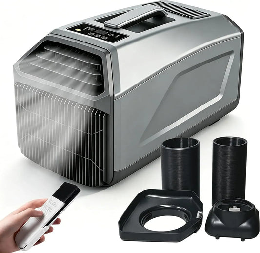 Climatiseur BTU/5100 4500BTU, 450 W, 220 V, minuteur, 3 vitesses, Puissance 380/450 W