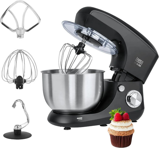 Blender, 1 L, TEESA TSA3545-B, acier inoxydable, noir