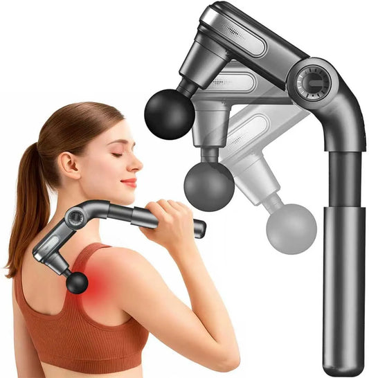 appareil de massage musculaire, Masseur, portable, appareil de massage du dos et des lombaires, 5 vitesses