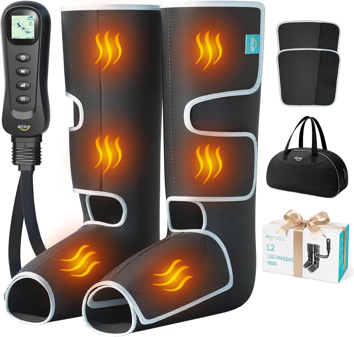 Masseur, fonction chauffante, pour la circulation et le soulagement de la douleur FSA, ALLJOY