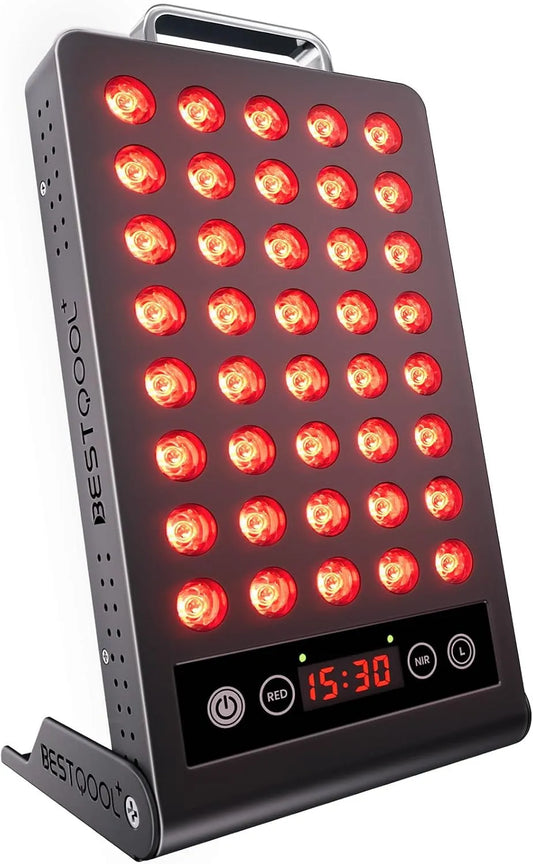 660nm 850nm Appareil, 50 W, minuteur, rouge, BestQool Appareil de Bien-Être à Lumière Rouge
