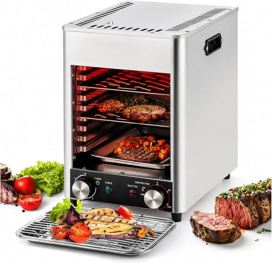 Four électrique, 1700 W, gril, professionnel, Grill À Steaks Professionnel Pour Poulet