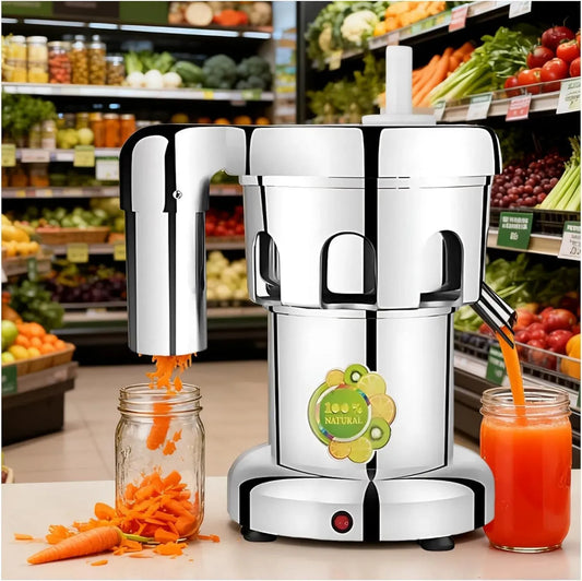 Extracteur de jus, 370 W, professionnel, presse-agrumes et extracteur, Centrifugeuse Commerciale