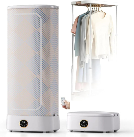 Sèche-linge, 1000 W, portable, vapeur, Diffusion De Chaleur à 360°, Fer à Repasser Vapeur, Armoire à Vapeur, Machine à Repasser Automatique 1000 W