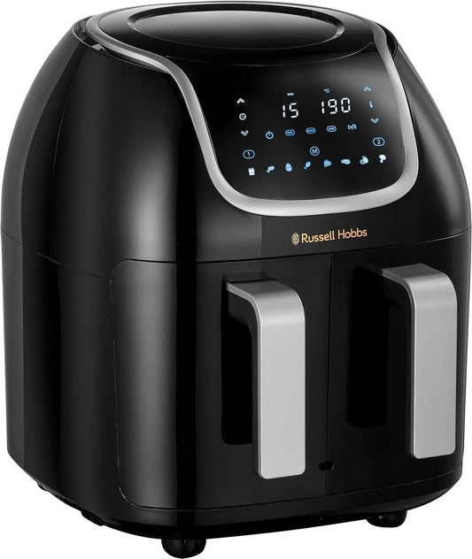 Russell Hobbs 8-en-1 27290-56S Friteuse à air chaud, 4,25 L, tactile, Satisfry Snappi, Écran Tactile, 8,5 L