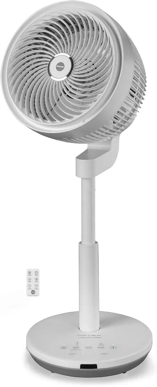 Ventilateur, blanc, Macom Enjoy & Relax 992 Tornado Tower
