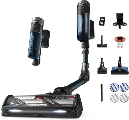 Rowenta RH9AD1WO Aspirateur, 380 W, bleu, 60 Animaux 380 W Bleu