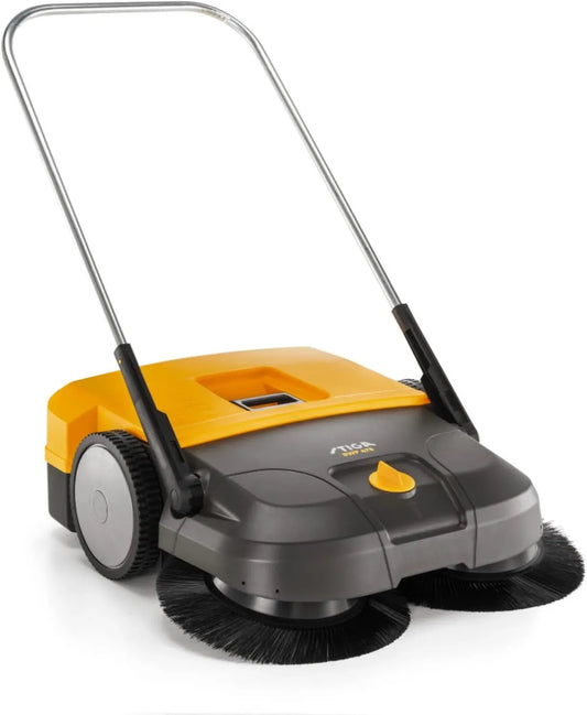 SWP 475 Bac 50 L, 75 cm, 475 Balayeuse Poussée, Deux Brosses Contrarotatives 41 cm, Surfaces Dures Jusqu'à 2 900 m², Réglage 8 Positions