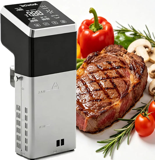Cuiseur, Portable, appareil de cuisson sous vide, 1600 W, tactile, professionnel, fonction chauffante