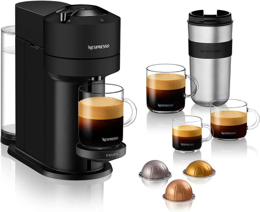 Nespresso XN910N 30s Radiateur électrique, Wi-Fi, Bluetooth, noir