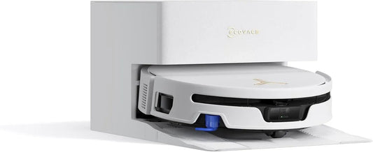 Aspirateur, ECOVACS DEEBOT T90S, blanc, appareil électrique d'aspiration, Pro Omni Aspirateur Robot avec Station