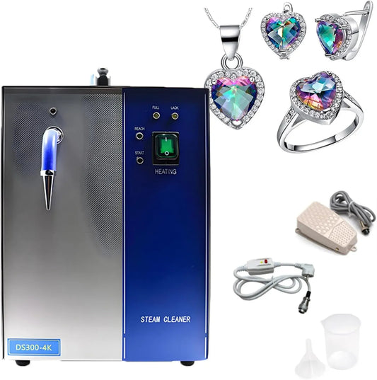 Nettoyeur vapeur, 3 L, 2600 W, professionnel, Haute Pression Professionnelle 135 °C/275 °F, Pression de Vapeur 4 kg
