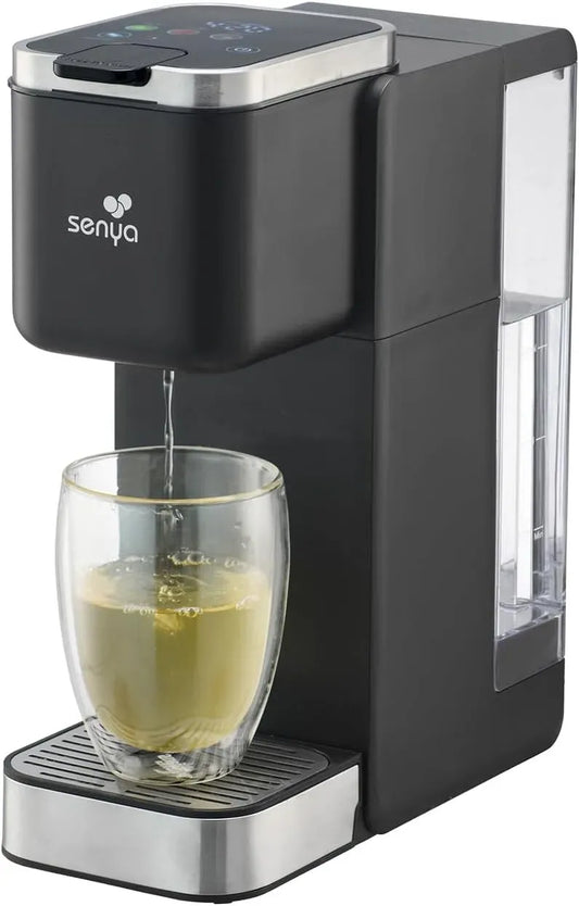 Machine à th, 1,2 L, 1000 W, tactile, grand réservoir, pour thé en vrac ou sachet, SENYA