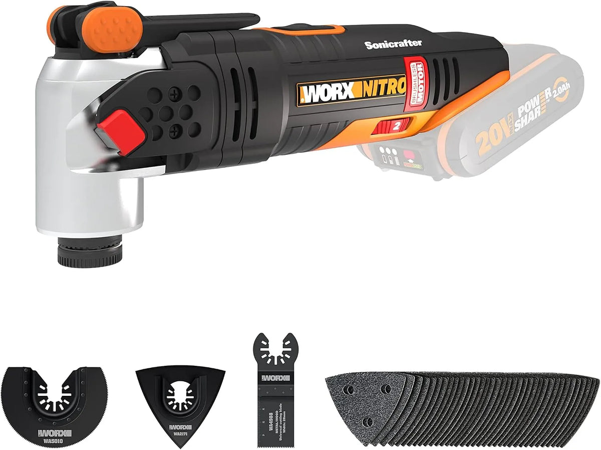 WX693.9 Outil multifonction Brushless sans fil 20V