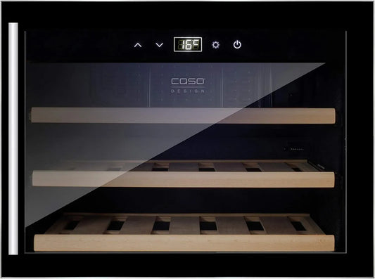 Caso Cave à vin électrique, armoire réfrigérée à vin, WineSafe 18 EB Cave à vin