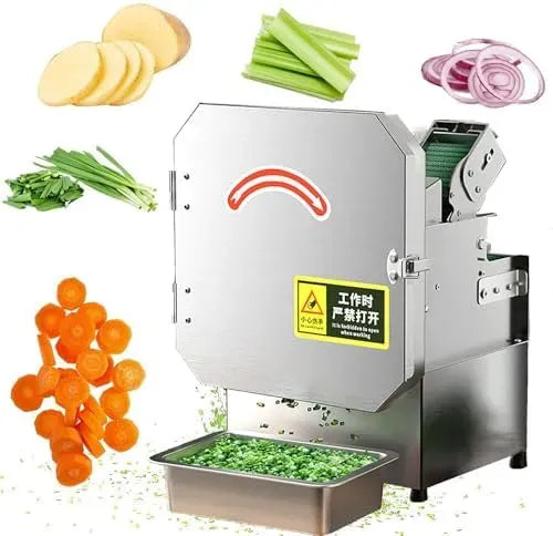 céleri et chou, pour Trancheuse électrique professionnelle pour légumes, hachoir de 150 à 300 kg/h pour oignons, épaisseur réglable de 1,5 à 35 mm