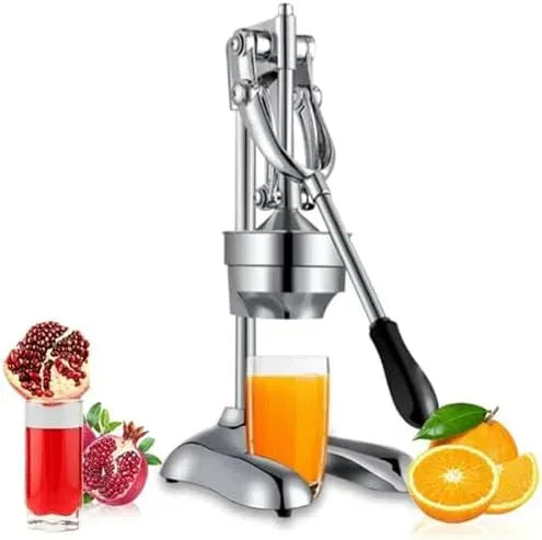 Extracteur de jus, professionnel, restaurant, acier inoxydable, vert, Presse-agrumes manuel en acier inoxydable pour orange