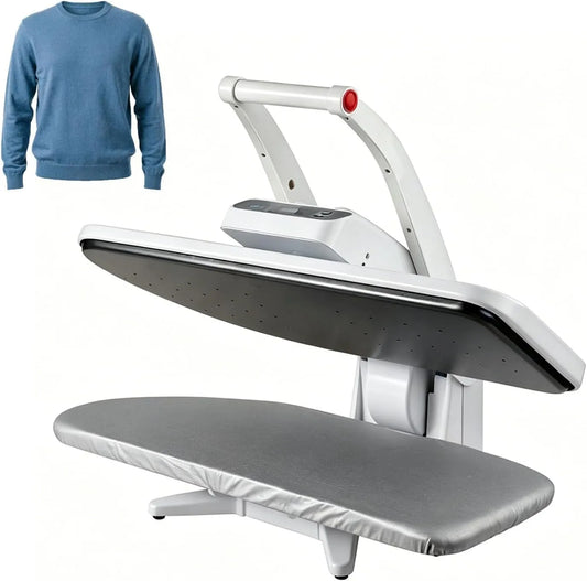 Presse, presse à repasser vapeur, 80cm, 1800 W, 80 cm, professionnel, pour un Soin Professionnel de vos Chemises et Pantalons a