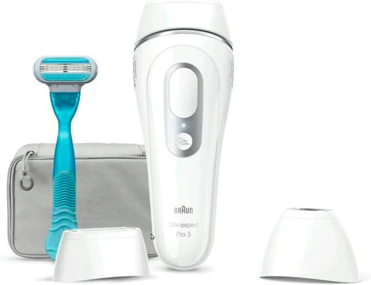 Braun PL3121 appareil d'épilation électrique pour femme, Épilateur, Rasoir, blanc, pour homme et femme