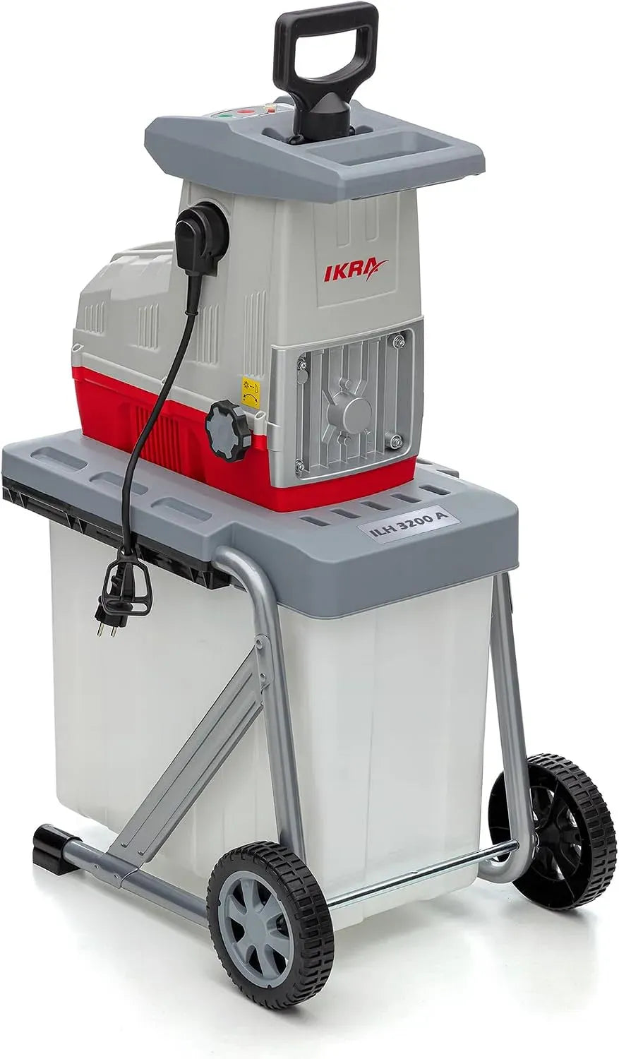 ILH 3200A broyeur électrique à rouleaux, Silencieux & robuste, pour alimentation automatique des branches, diamètre des branches 44 mm, puissant 3200