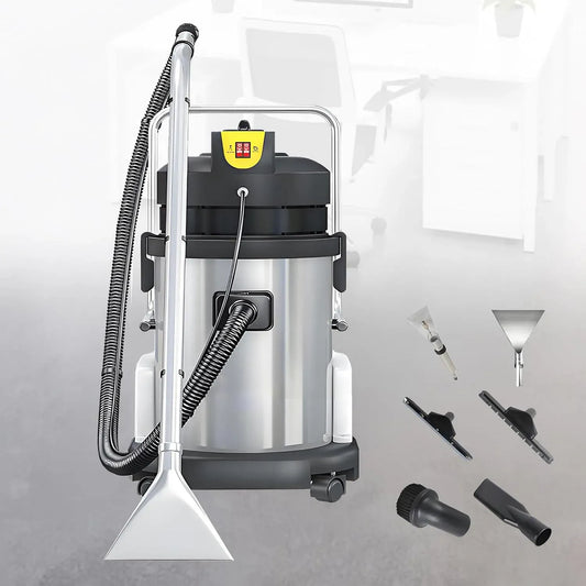 Aspirateur, 20 L, 1034 W, professionnel, acier inoxydable