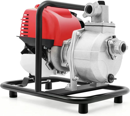 moteur, Pompe, portable, 2,54 cm, 1,2 kW, 8100 l/h, 8 m, 3 m, pour eaux usées avec poignée portable