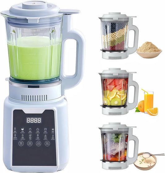 Blender, 1200 W, 60 dB, professionnel, silencieux, gris, opération silencieuse 60 dB