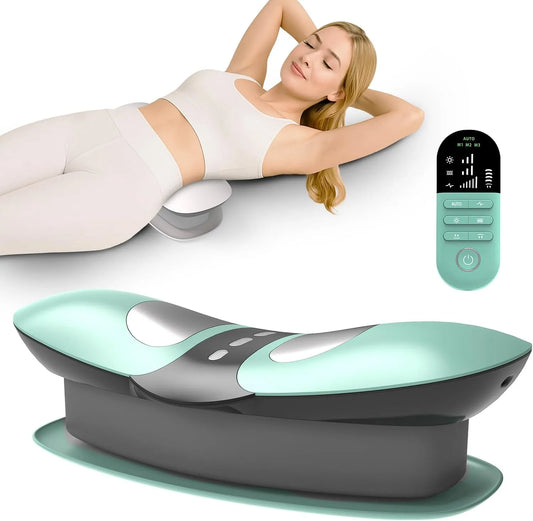 Compresse, Masseur, appareil de massage du dos et des lombaires, sans fil, vert