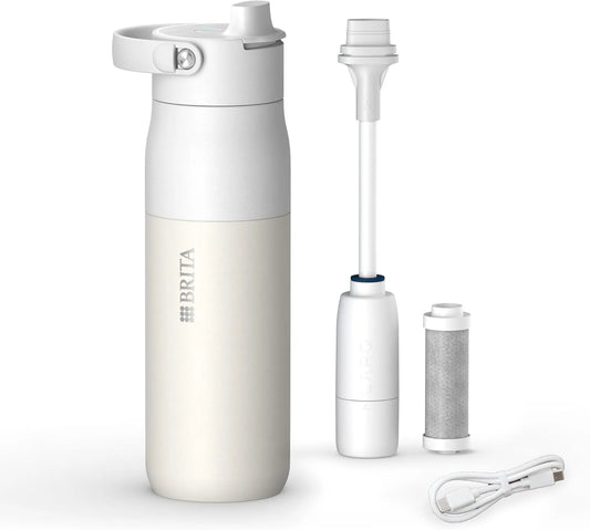 filtre, 680 ml, application, acier inoxydable, BRITA LARQ