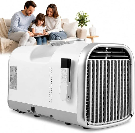 Climatiseur BTU 300W 4-en-1, 300 W, minuteur, camping, 5100