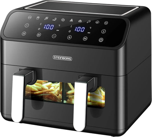 Four électrique, 8 L, gril, compact, 2 compartiments