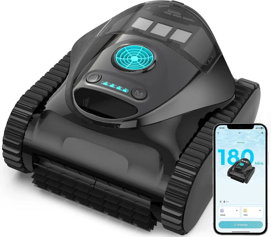 Robot, robot nettoyeur de piscine, 150 m, 7 modes, pour eau douce et salée