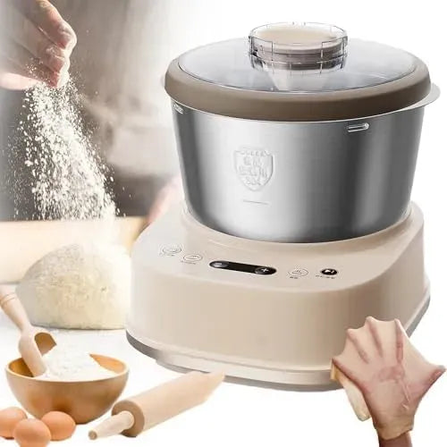 Blender, 5 L, 25 à 38 °C, 2 zones de température, acier inoxydable, Pétrin électrique De 5l Avec Fonction De Fermentation