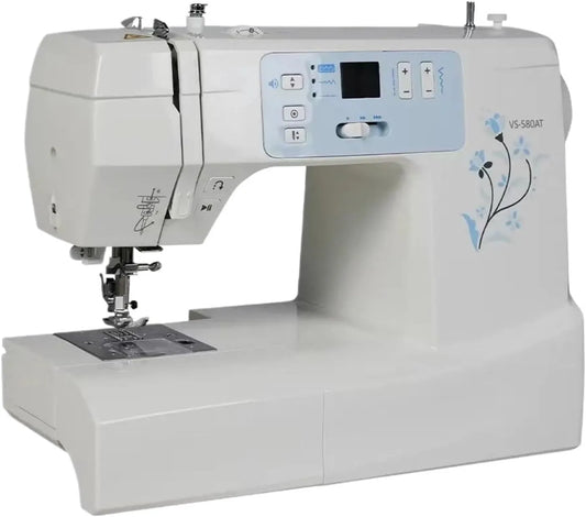 VS-580AT Machine À Coudre, machine à coudre électrique, pour Le Patchwork Et L'ourlet Surjet