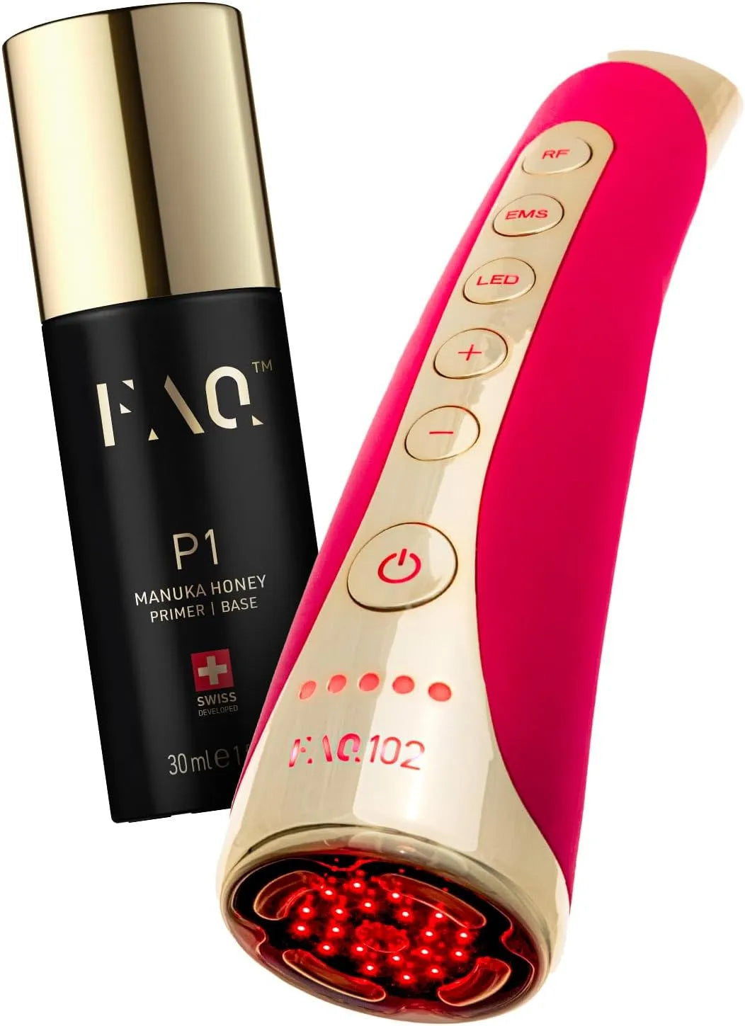 FAQ 102 Appareil, FOREO FAQ, LED, RF & LED + Base Conductrice FAQ P1