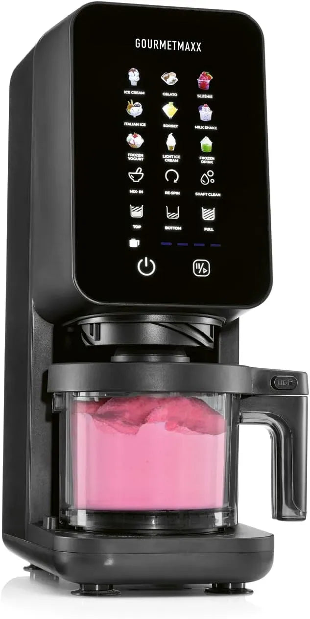 Machine à glace, Machine à crème, 700 W, 9 programmes, tactile