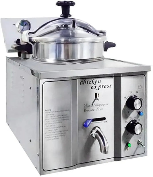 Autocuiseur, 16 L, minuteur, thermostat, professionnel, acier inoxydable, pour Cuisine Poulet